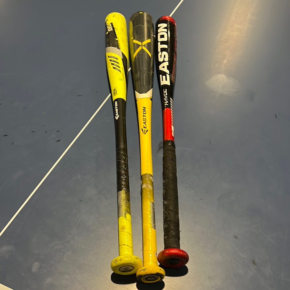 4 Used bats- my son outgrew. Used but high quality bats.  One was over 300$